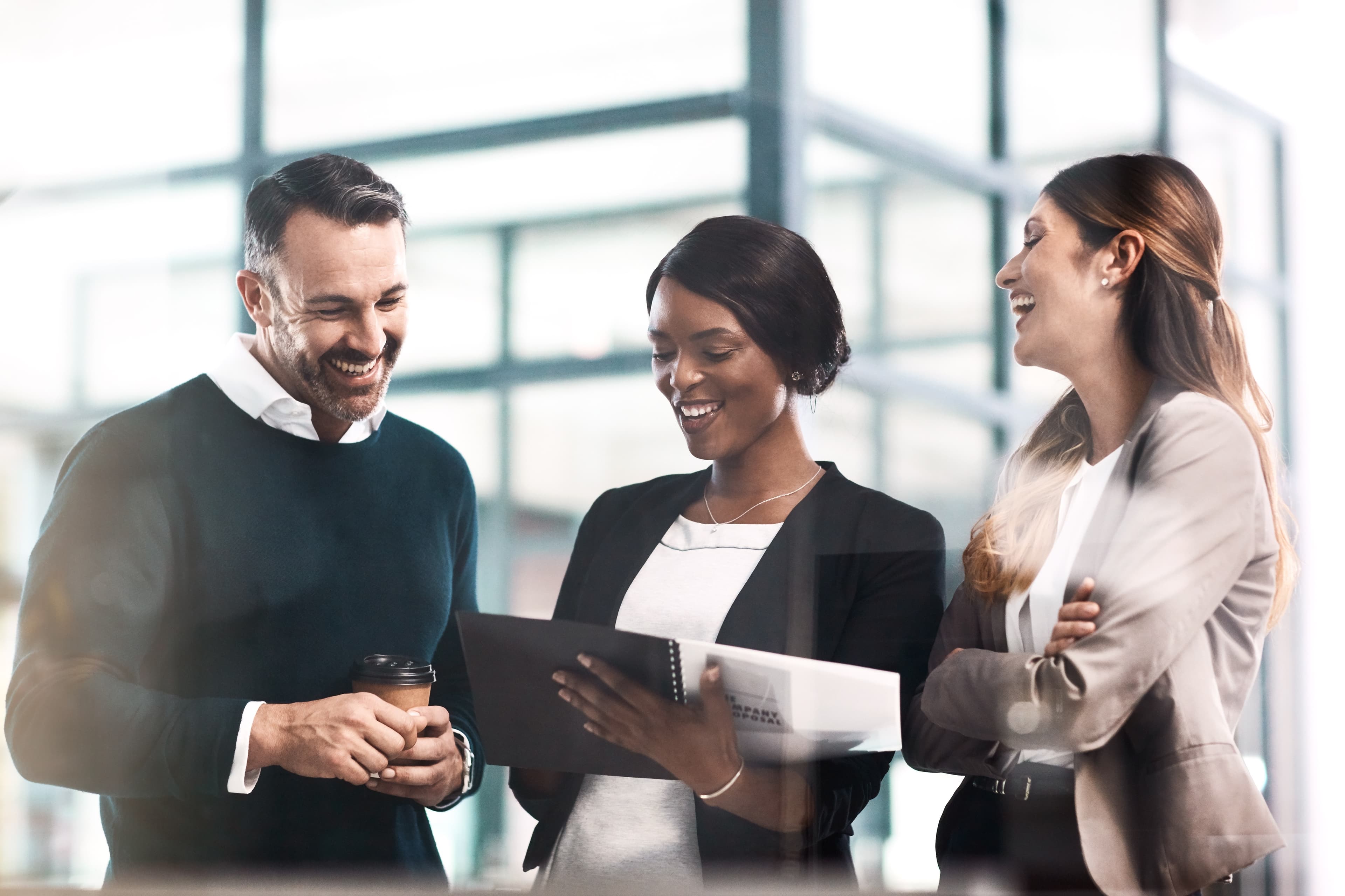 Team meeting and collaboration